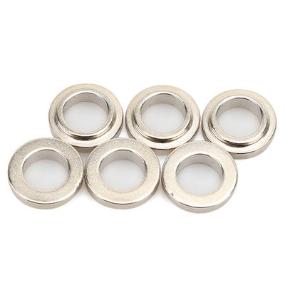 Nickel Coated NdFeB Magnet With Axial Direction Bending Service Rare Earth Magnet Recycling